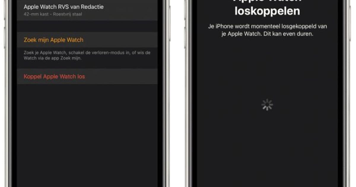 Jumeler une Apple Watch avec un nouvel iPhone