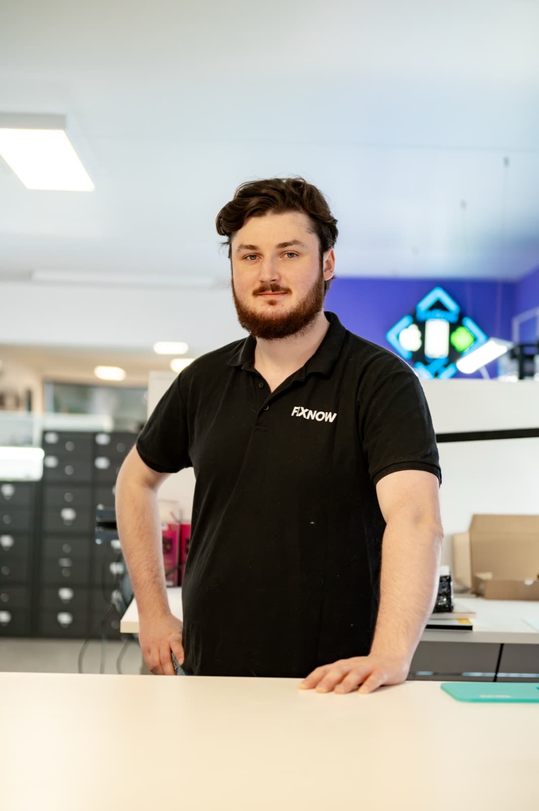 FIXNOW-Techniker in der Filiale Wolvertem