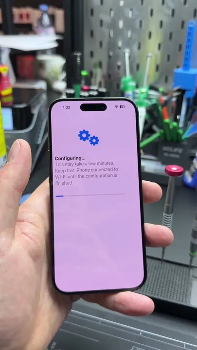 iPhone batterij vervangen in de werkplaats