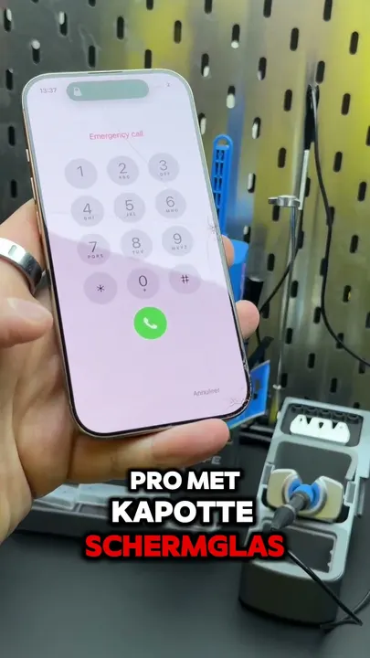 iPhone 16 Pro scherm vervangen