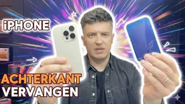iPhone achterkant vervangen — achterglas kapot?